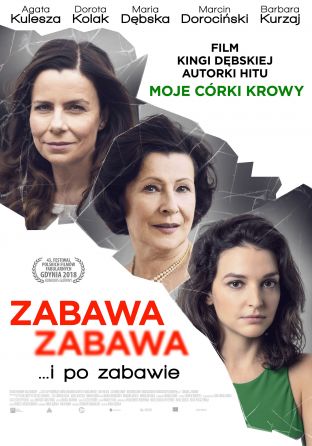 Zabawa zabawa vertical poster