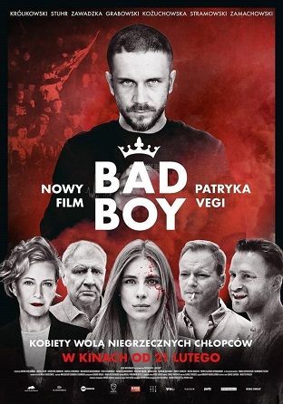 Bad boy vertical poster